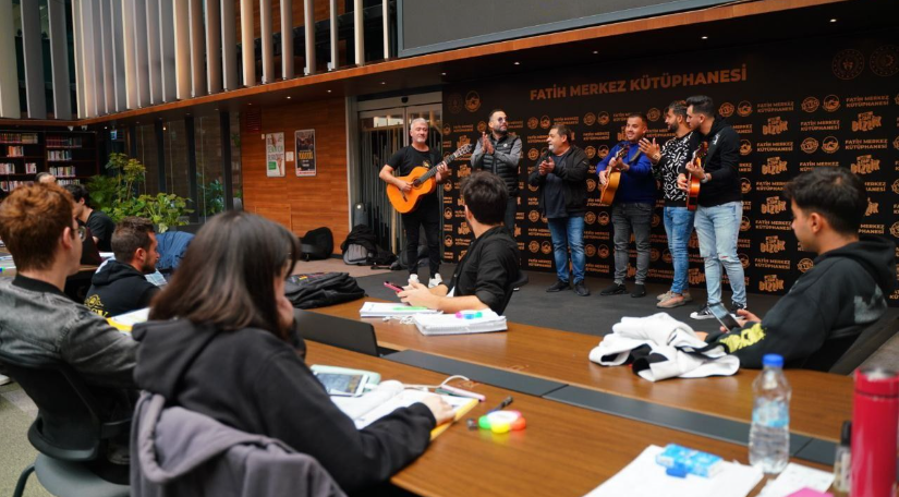 World-Famous Music Band Gipsy Kings Visited Fatih Central Library