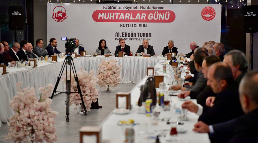 Başkan Turan Muhtarlar Günü nü Kutladı