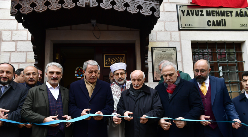 Yavuz Mehmet Ağa Camii İbadete Açıldı