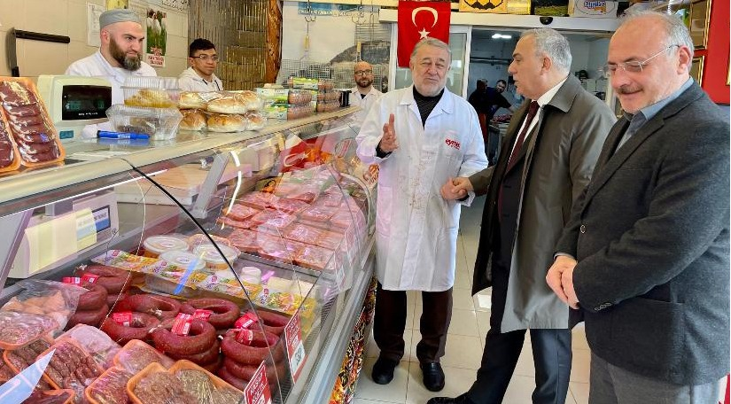 Başkan Turan Ali Kuşçu Mahalle Sakinlerini ve Esnafını Ziyaret Etti
