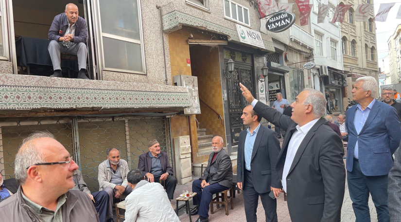 Başkan Turan, Ali Kuşçu Mahallesi nde Vatandaşla Buluştu