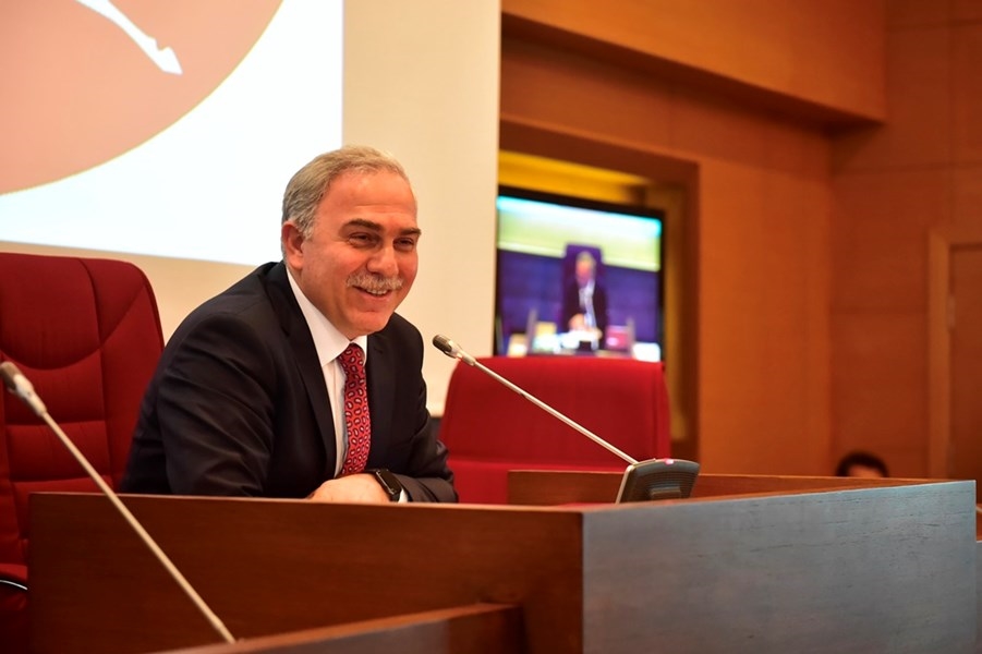 Başkan M. Ergün Turan: “Fatih e Hizmet Etmeyi Bir Şeref Olarak Görüyorum” Başkan M. Ergün Turan: “Fatih e Hizmet Etmeyi Bir Şeref Olarak Görüyorum”