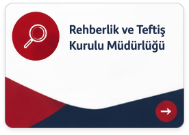Rehberlik ve Teftiş Kurulu Müdürlüğü