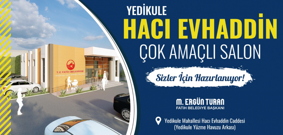 Hacı evhaddin çok amaçlı salon