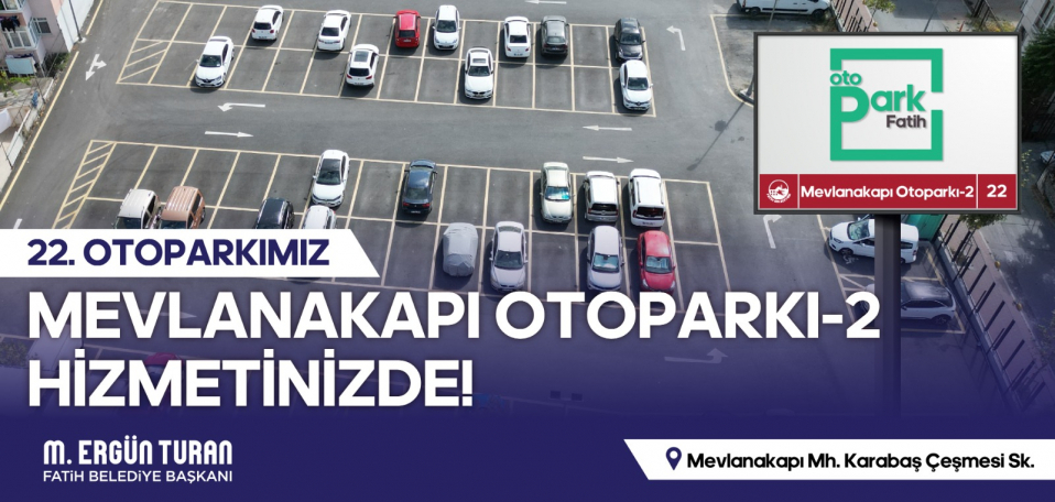 Mevlanakapı 2 Otoparkı