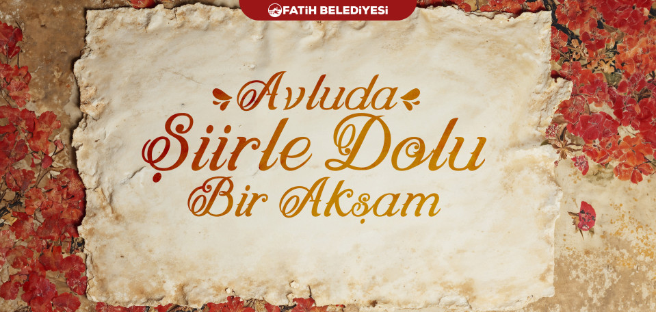 Şiirle Dolu Bir Akşam