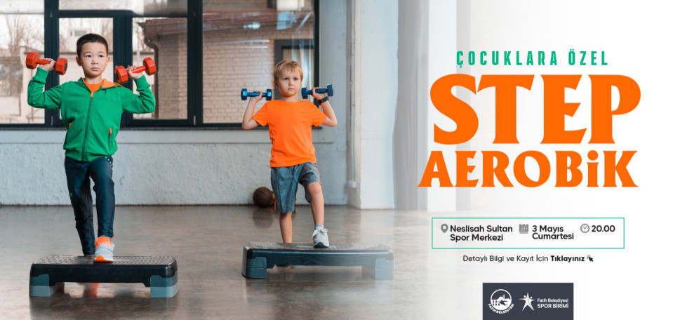 Çocuk Step Aerobik