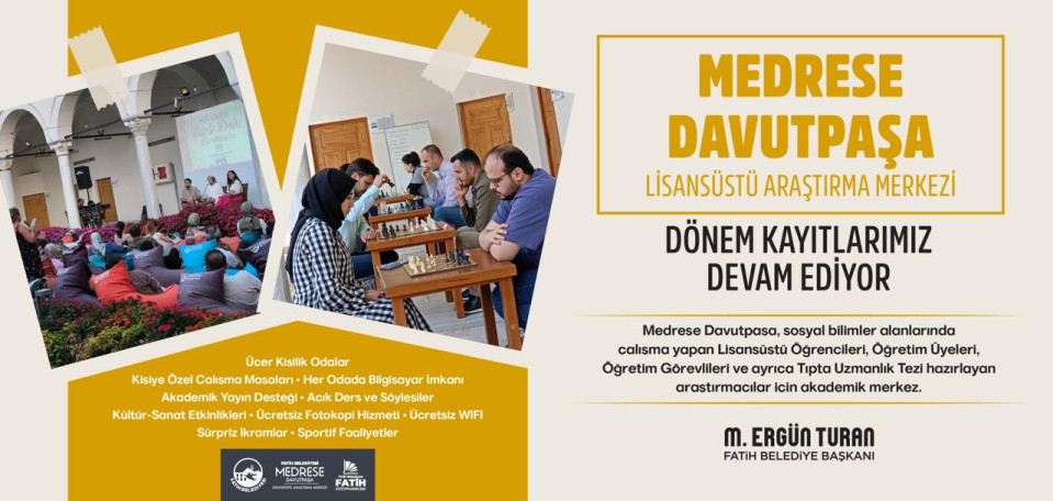 Medrese Davutpaşa Lisansüstü Araştırma Merkezi