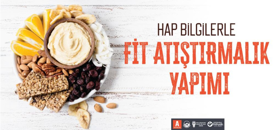 Hap Bilgilerle Fit Atıştırmalık Yapımı