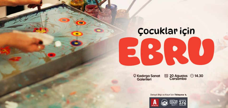 Çocuklar İçin Ebru Sanatı