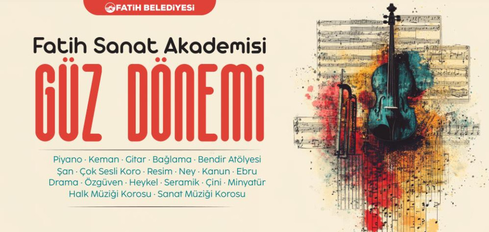 Fatih Sanat Akademisi Güz dönemi