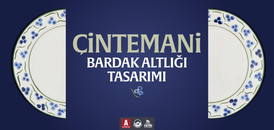 Çintemani Bardak Altlığı Tasarımı
