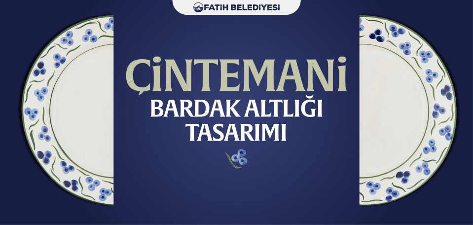 Çintemani Bardak Altlığı Tasarımı