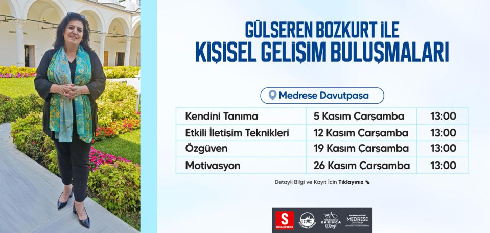 Gülseren Bozkurt İle Kişisel Gelişim Buluşmaları