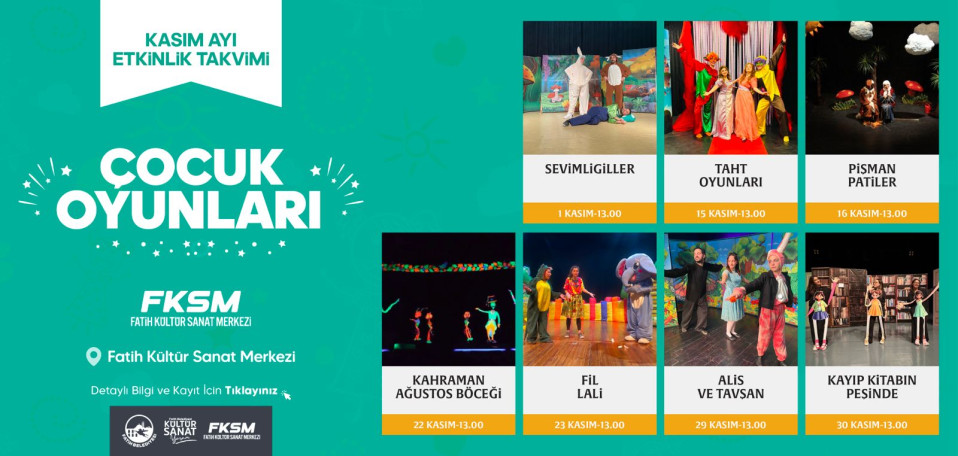 FKSM Çocuk Oyunları Kasım Ayı