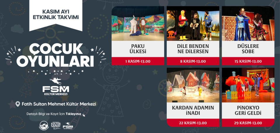 FSM Çocuk Oyunları Kasım Ayı