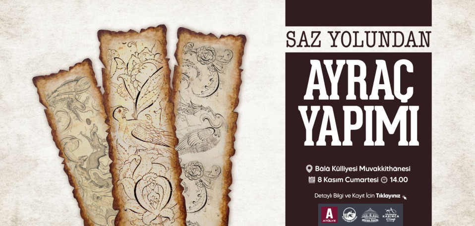 Saz Yolundan Ayraç Yapımı Saz Yolundan Ayraç Yapımı