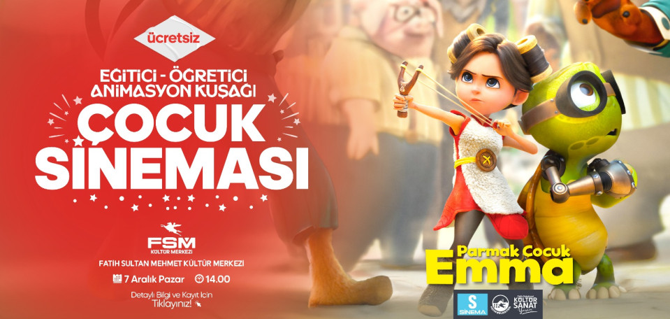 FSM Çocuk Sineması Parmak Çocuk Emma