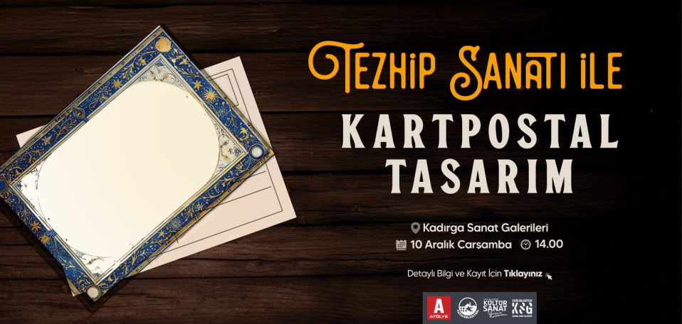 Tezhip Sanatı ile Kartpostal Tasarımı