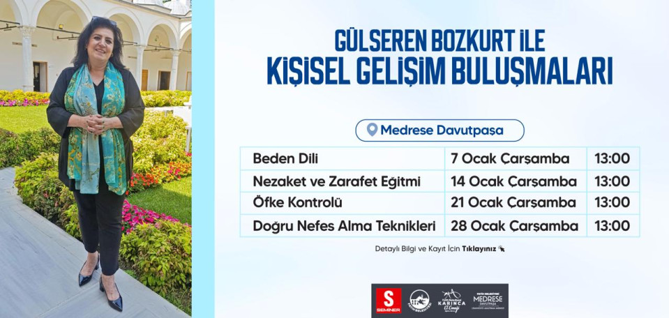 Gülseren Bozkurt İle Kişisel Gelişim Buluşmaları