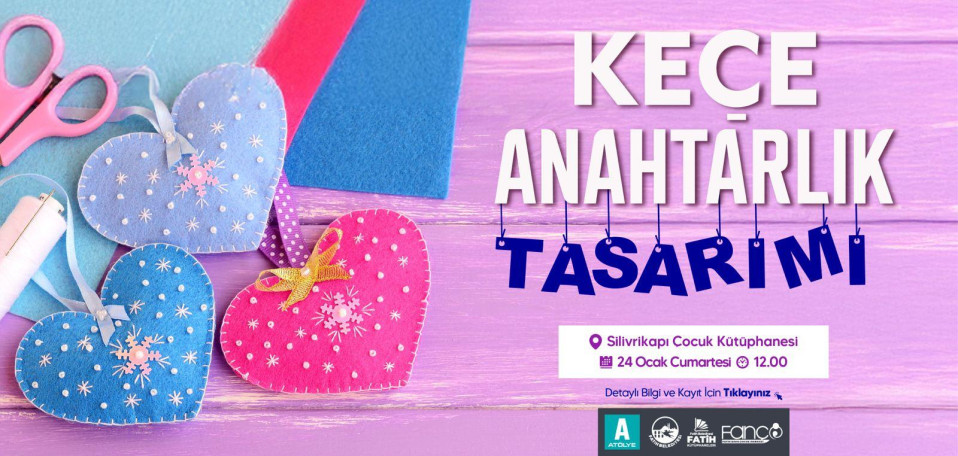 Keçe Anahtarlık Tasarımı