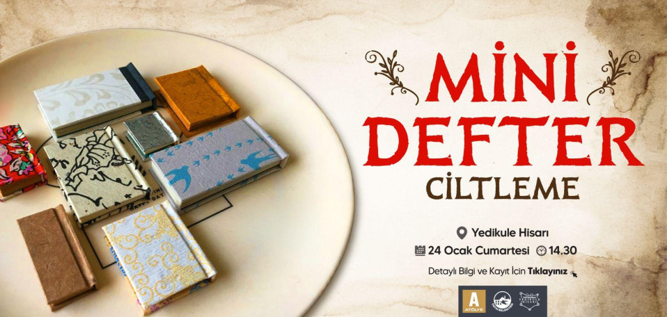 Mini Defter Ciltleme