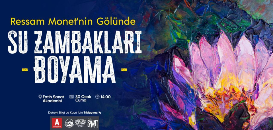 Su Zambakları Boyama