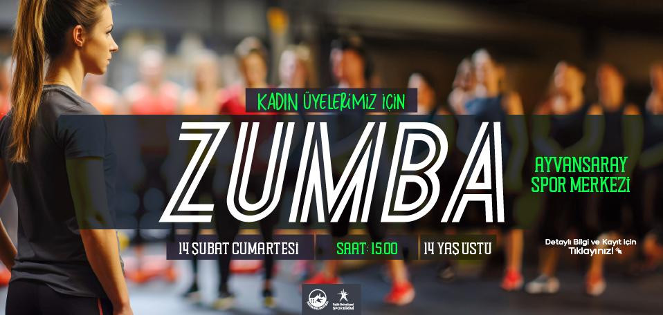 Kadın Üyelerimiz İçin Zumba
