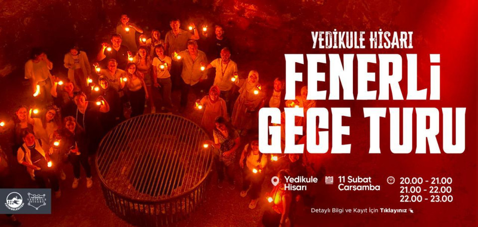 Yedikule Hisarı'nda Fenerli Gece Turu