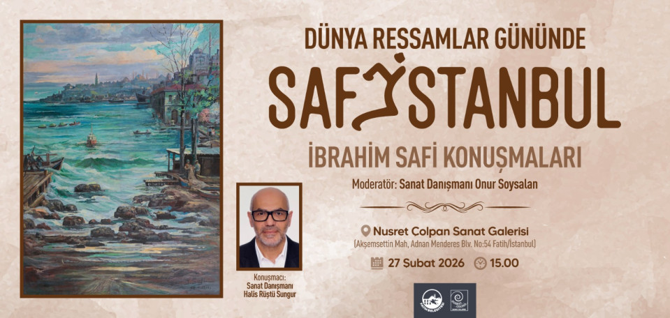 Dünya Ressamlar Gününde Safi İstanbul