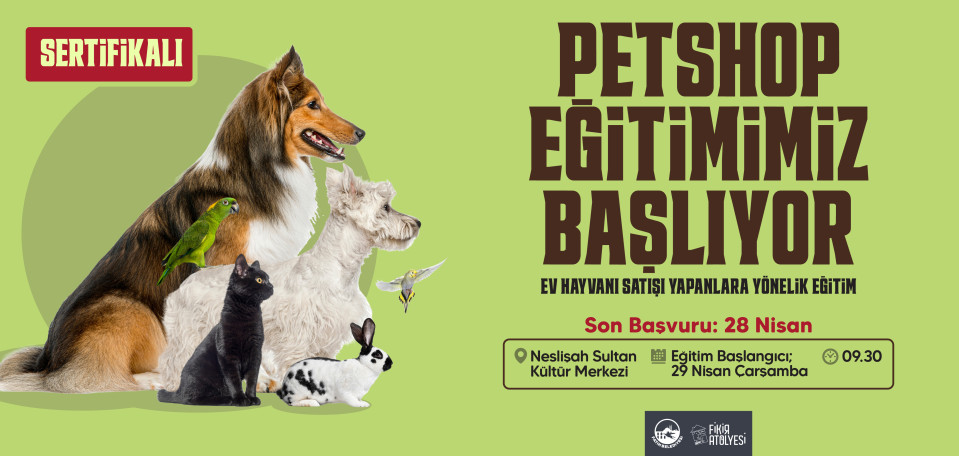 Petshop Eğitimlerimiz Başlıyor