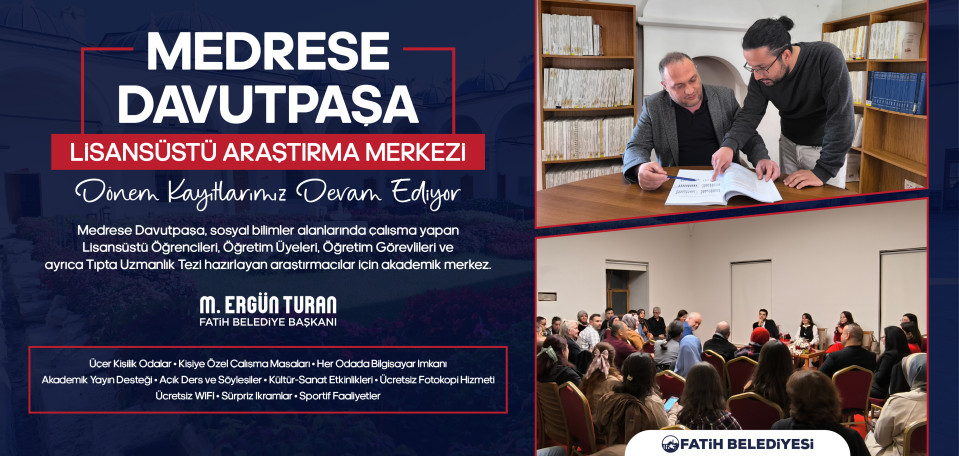 Medrese Davutpaşa Lisansüstü Araştırma Merkezi