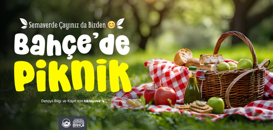 Bahçede Piknik