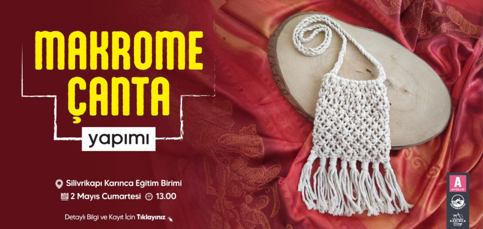 Makrome Çanta Yapımı