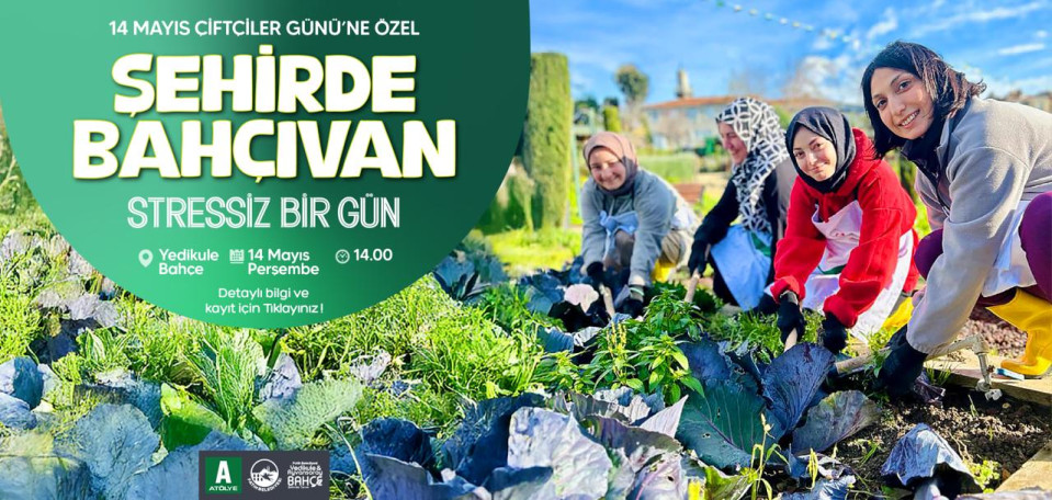14 Mayıs Çiftçiler Gününe Özel Şehirde Bahçıvan