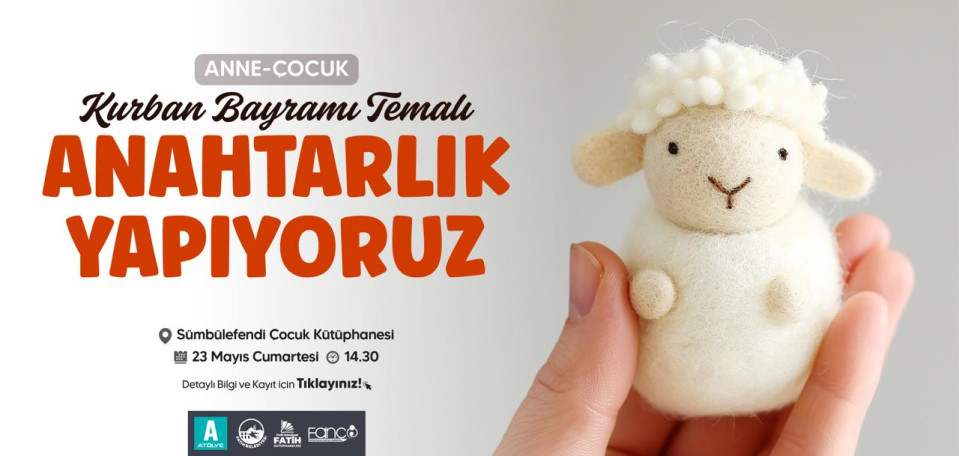Kurban Bayramı Temalı Anahtarlık Yapıyoruz
