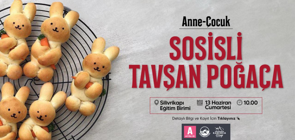Sosisli Tavşan Poğaça