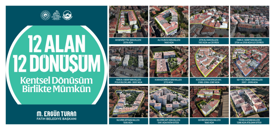 12 Alan 12 Dönüşüm