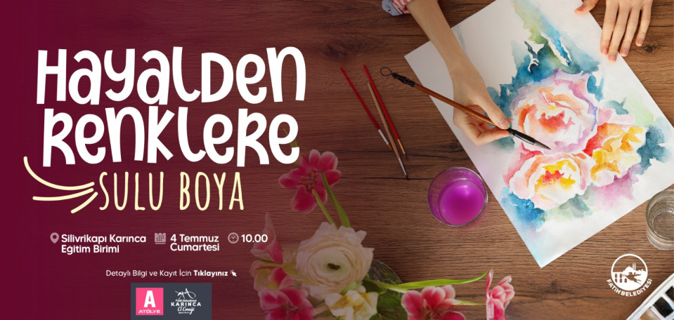 Hayalden Renklere Suluboya
