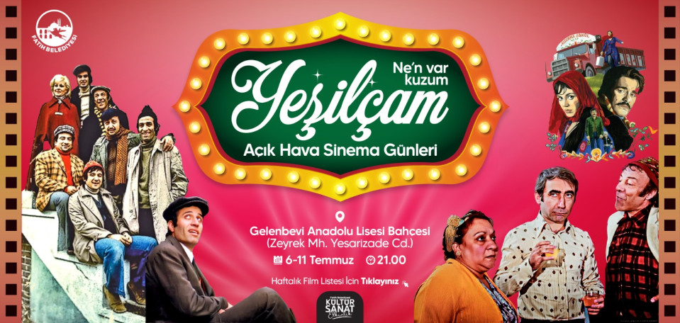 Yeşilçam 06-11 Temmuz 2026