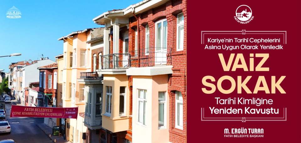 Vaiz Sokak Yeniledik