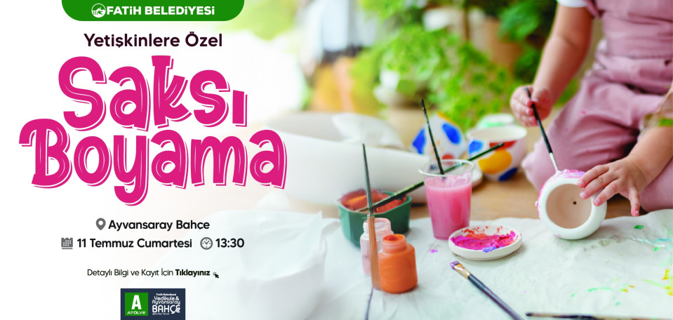 Saksı Boyama
