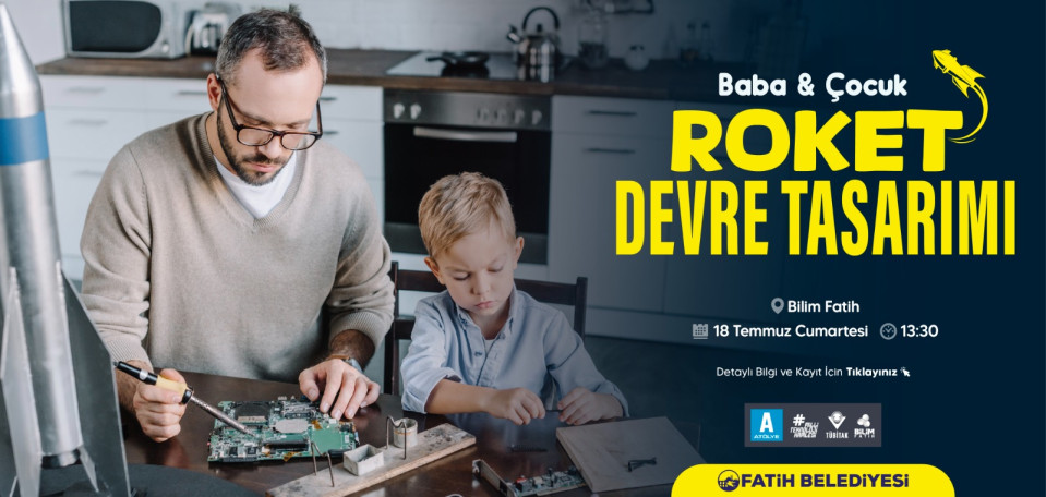 Baba-Çocuk Roket Lehimleme