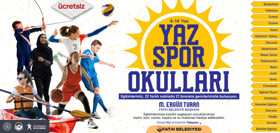 Yaz Spor Okulları