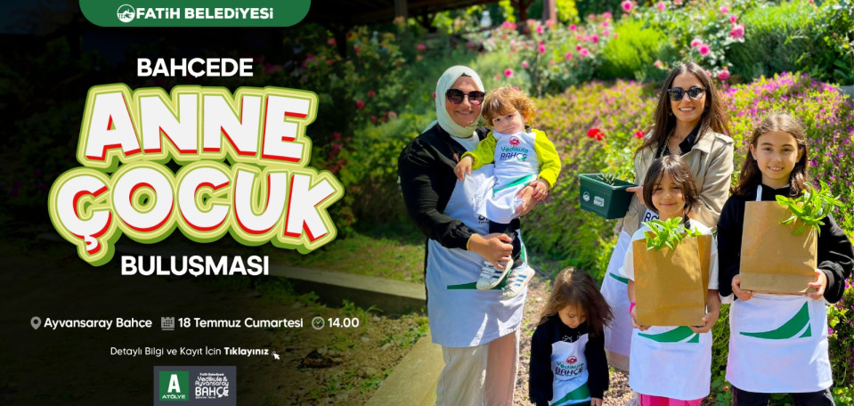 Bahçede Anne-Çocuk Buluşması