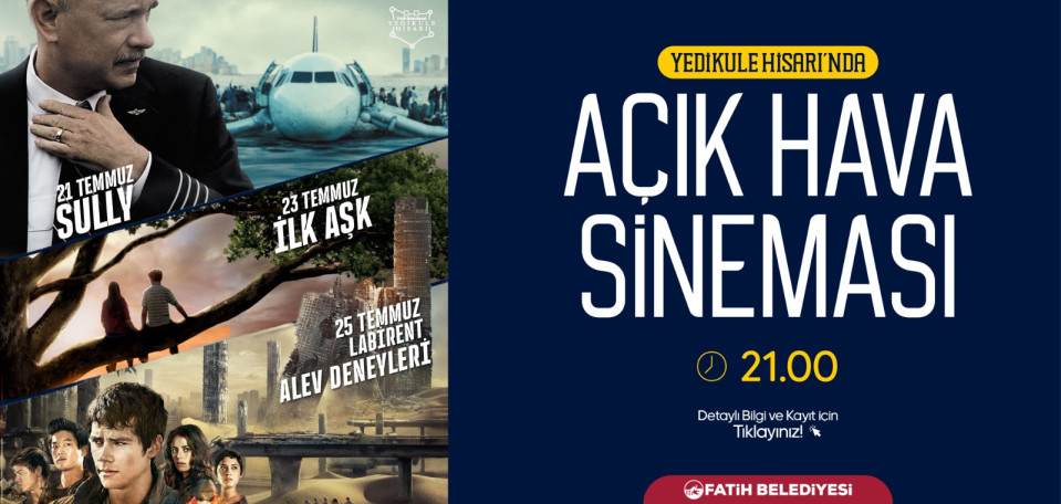 Yedikule Hisarı'nda Açık Hava Sineması