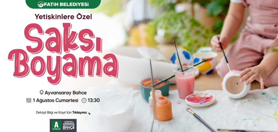 Saksı Boyama