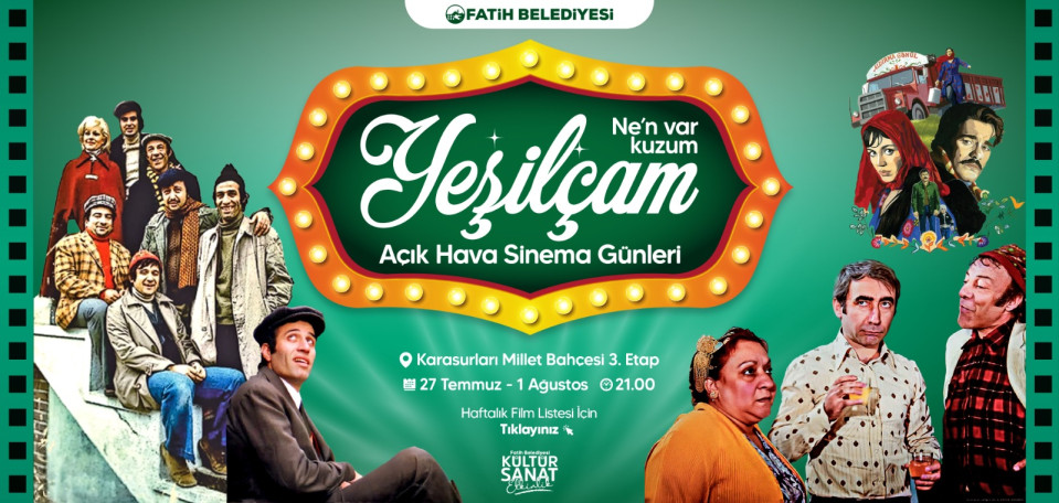 Yeşilçam 27 Temmuz-1 Ağustos