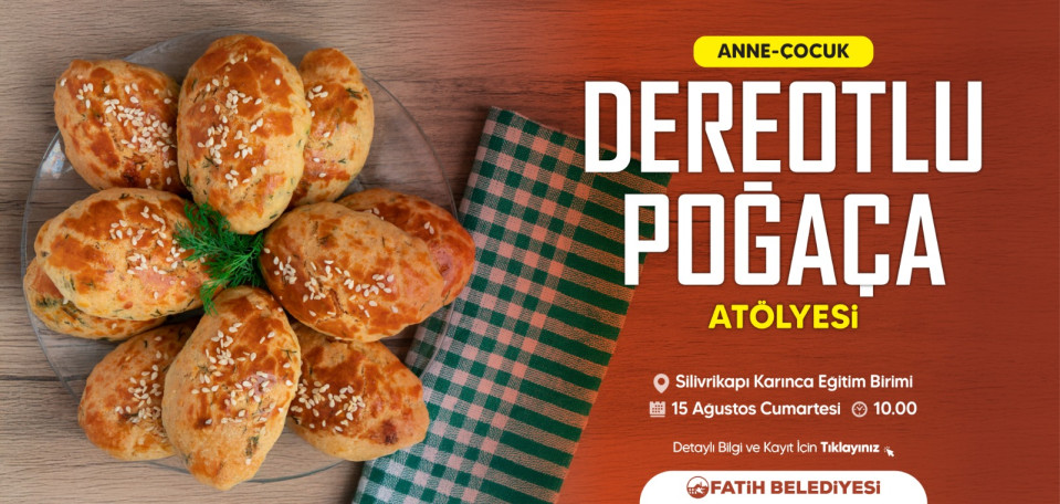 Anne-Çocuk Dereotlu Poğaça