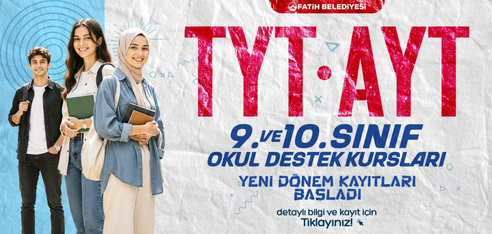 TYT-AYT Yeni Dönem Kayıtları Başladı